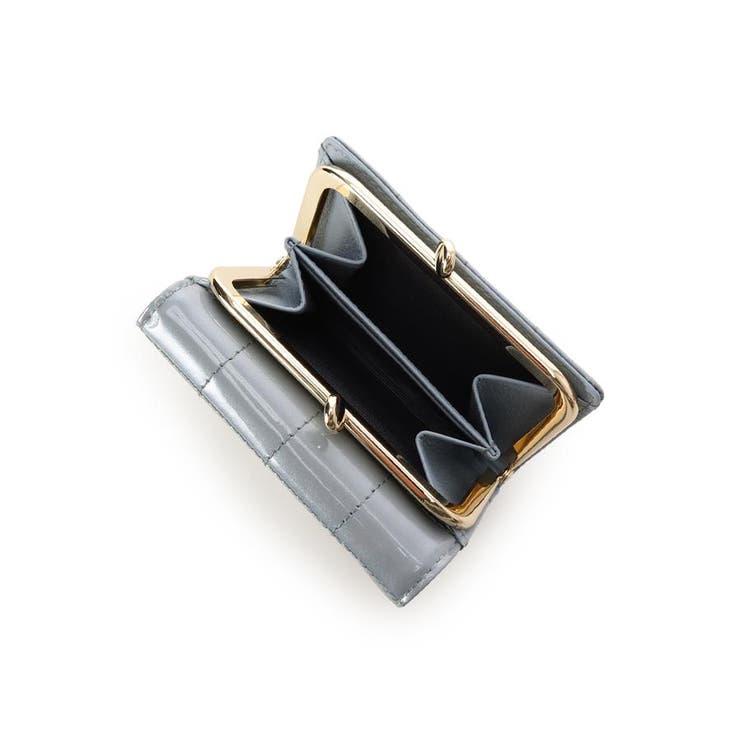 エナメルキルティング がま口折財布 | Samantha Thavasa Petit Choice | 詳細画像13 