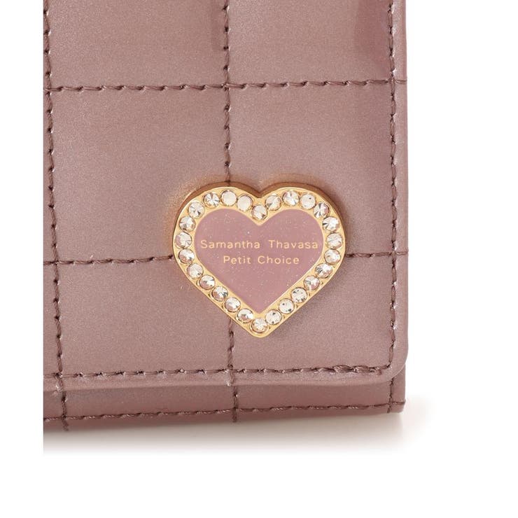 エナメルキルティング がま口折財布 | Samantha Thavasa Petit Choice | 詳細画像18 