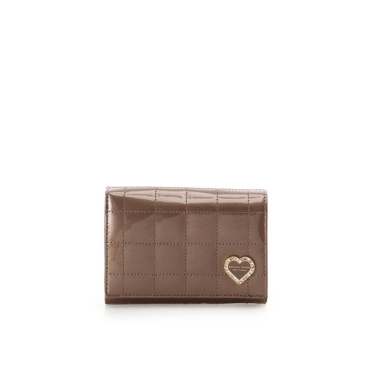 エナメルキルティング 二つ折り財布 | Samantha Thavasa Petit Choice | 詳細画像1 