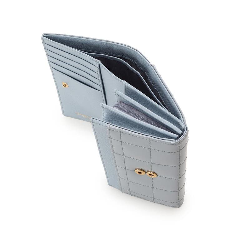 エナメルキルティング 二つ折り財布 | Samantha Thavasa Petit Choice | 詳細画像14 