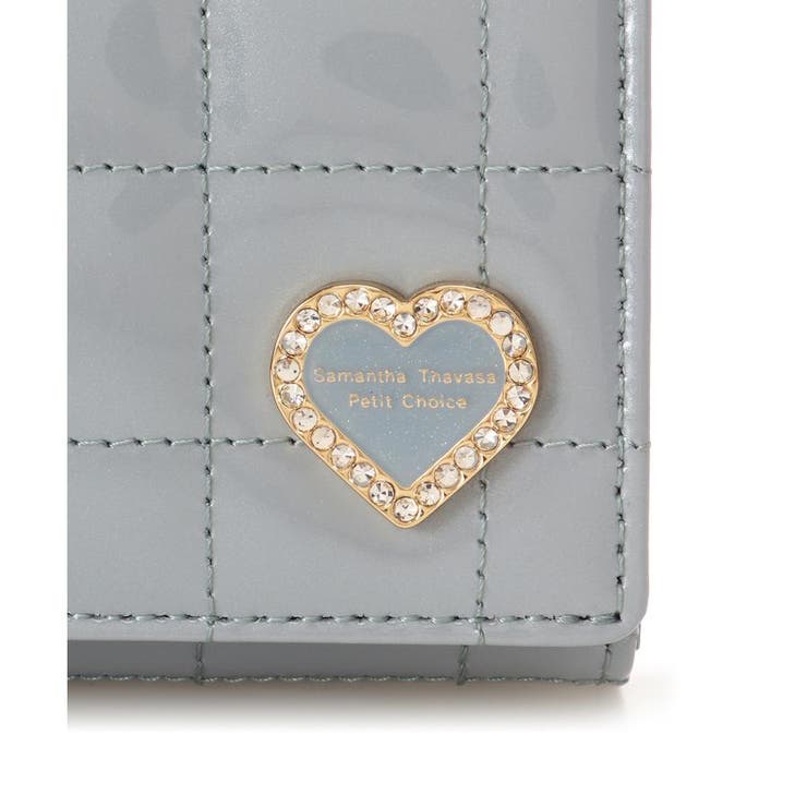 エナメルキルティング 二つ折り財布 | Samantha Thavasa Petit Choice | 詳細画像12 