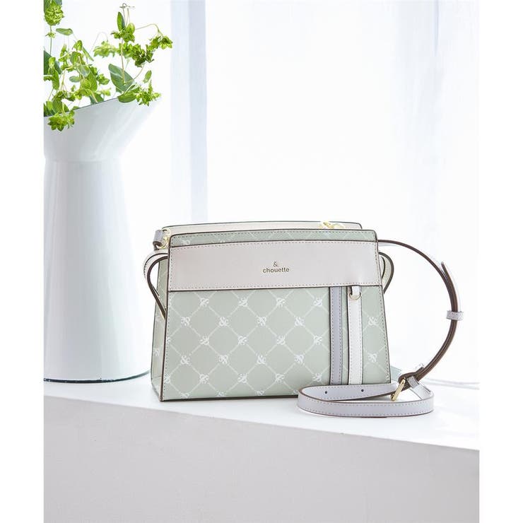 ミント | モノグラム スポーティーラインショルダーバッグ | & chouette