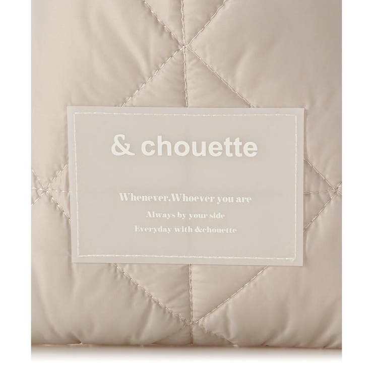 キルティングショルダーバッグ | & chouette | 詳細画像10 