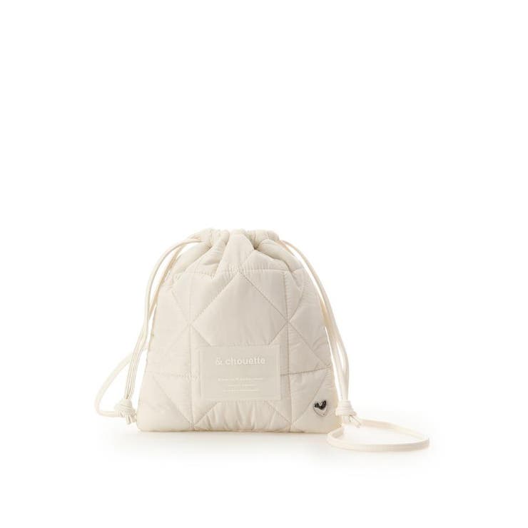 オフホワイト | キルティングショルダーバッグ | & chouette