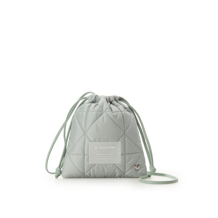 ミント | キルティングショルダーバッグ | & chouette