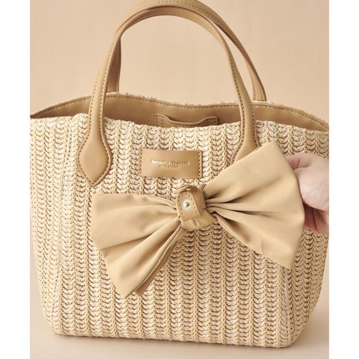 ビッグリボンかごバッグ | Samantha Thavasa Petit Choice | 詳細画像25 