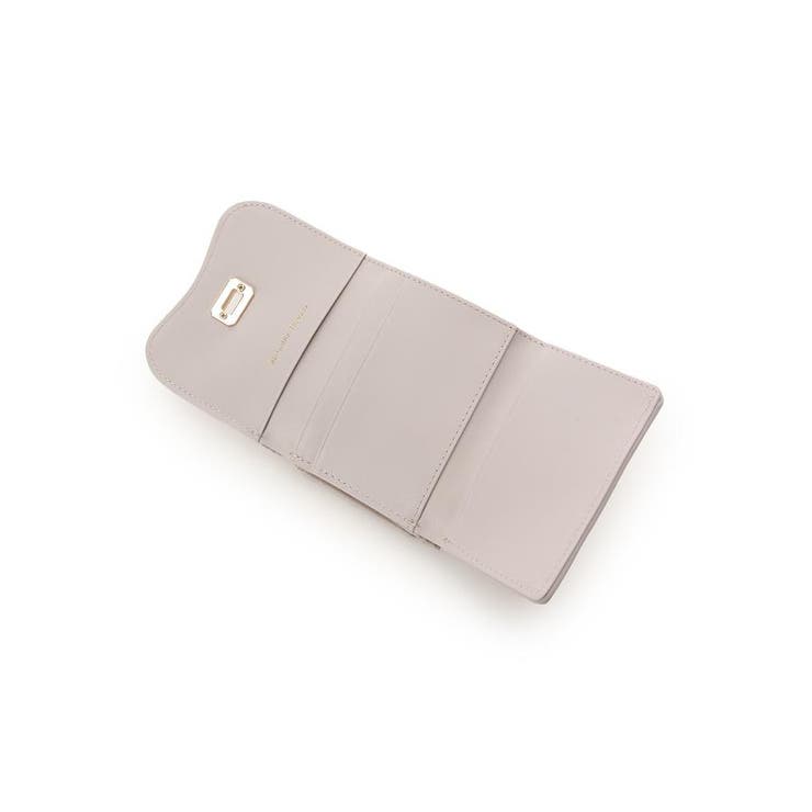 オリジナル金具ツイード 折財布 | Samantha Thavasa | 詳細画像4 