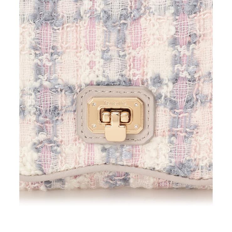 オリジナル金具ツイード 折財布 | Samantha Thavasa | 詳細画像6 