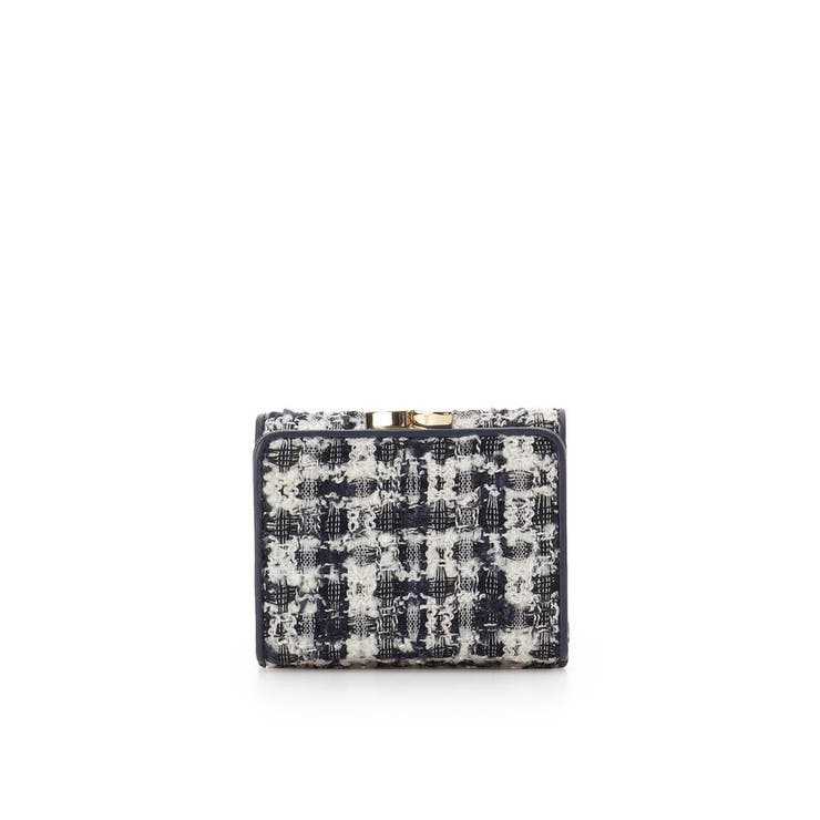 オリジナル金具ツイード 折財布 | Samantha Thavasa | 詳細画像8 