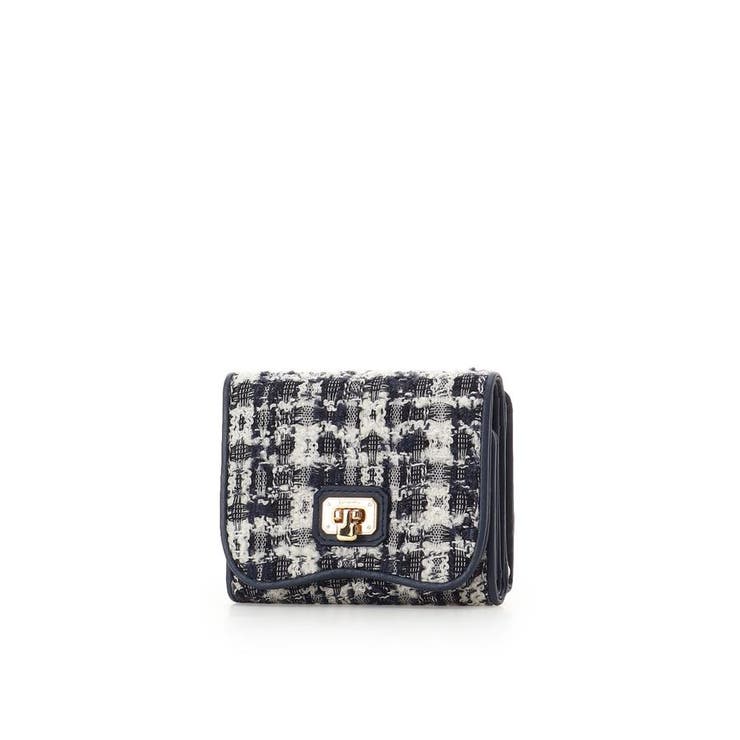 オリジナル金具ツイード 折財布 | Samantha Thavasa | 詳細画像7 