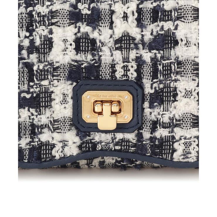 オリジナル金具ツイード 折財布 | Samantha Thavasa | 詳細画像12 