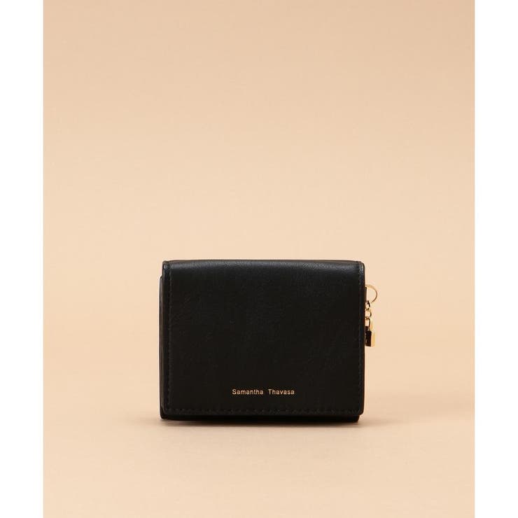 ブラック | イタリアンレザー ミニ財布 | Samantha Thavasa