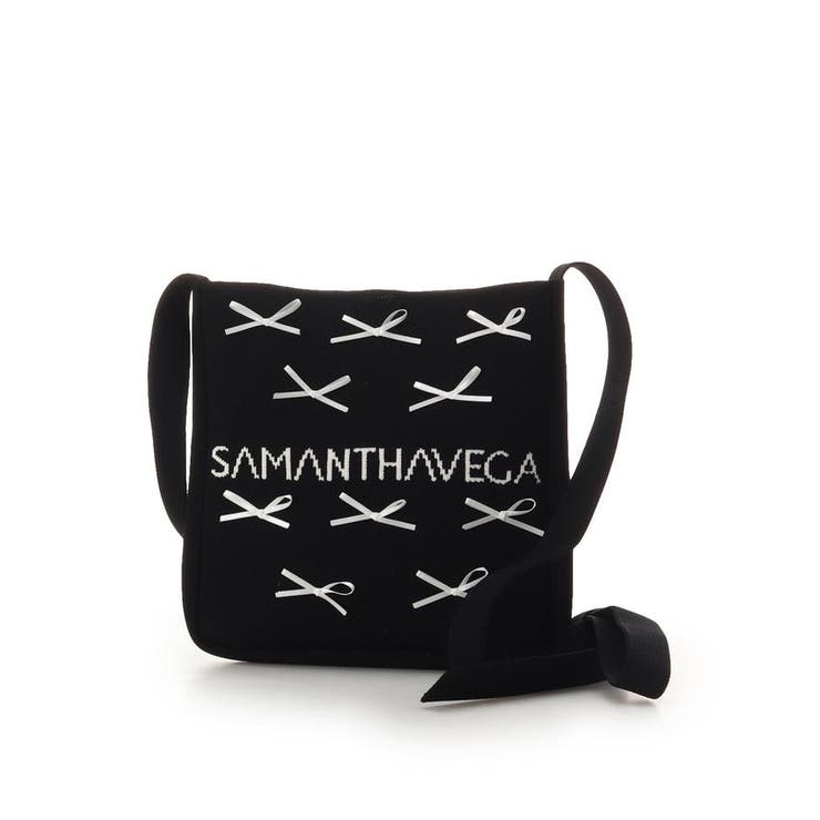 ブラック | ニットショルダーバッグ | SAMANTHAVEGA