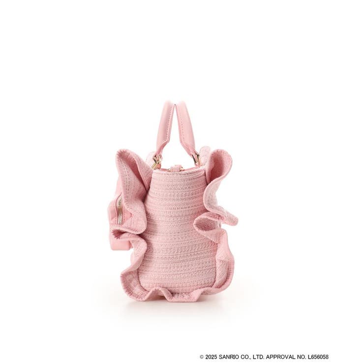 『リトルツインスターズ』（キキ＆ララ）フリルハンドバッグ | SAMANTHAVEGA | 詳細画像3 