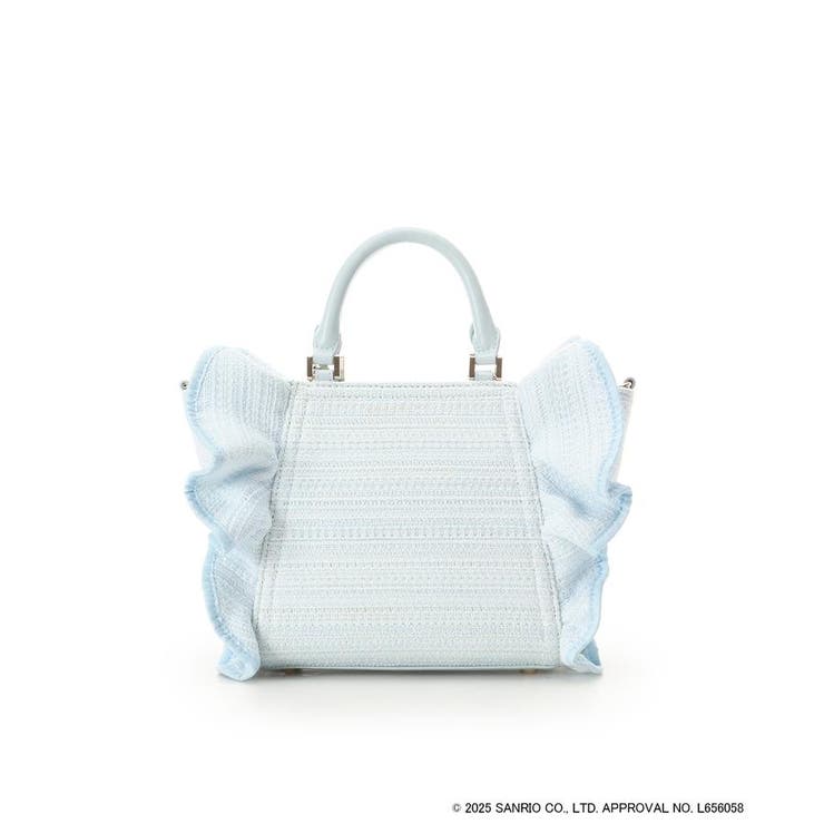 『リトルツインスターズ』（キキ＆ララ）フリルハンドバッグ | SAMANTHAVEGA | 詳細画像10 