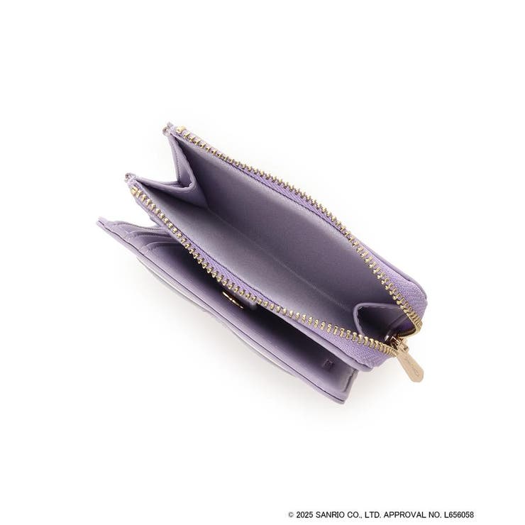 【良品】サマンサベガ クロミ コレクション ビジュー折財布　がま口　レザー クロミ コレクション】ビジュー折財布（財布）｜SAMANTHAVEGA