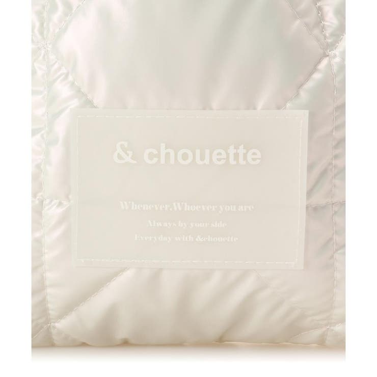 メタリックカラーキルティングショルダーバッグ | & chouette | 詳細画像10 