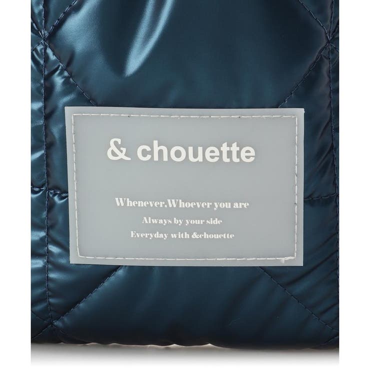 メタリックカラーキルティングショルダーバッグ | & chouette | 詳細画像22 