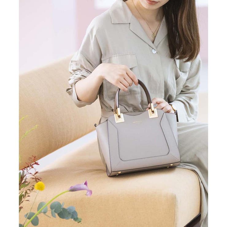 ベージュ | ハンドル金具トート | & chouette
