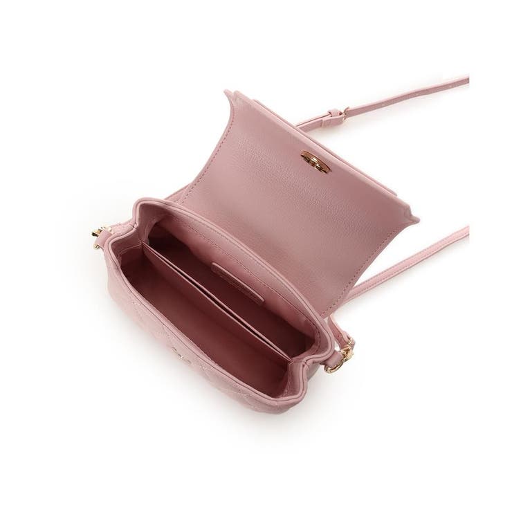 スクエアビジューキルトフラップショルダーバッグ | SAMANTHAVEGA | 詳細画像13 