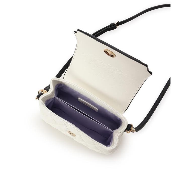 スクエアビジューキルトフラップショルダーバッグ | SAMANTHAVEGA | 詳細画像20 