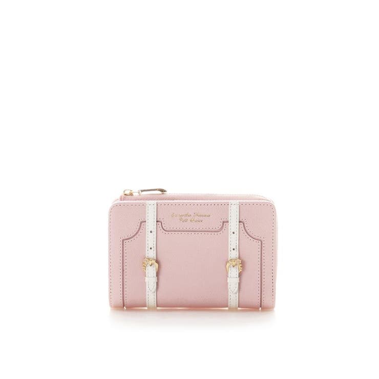 ピンク | トロッターケースモチーフ 折財布 | Samantha Thavasa Petit Choice