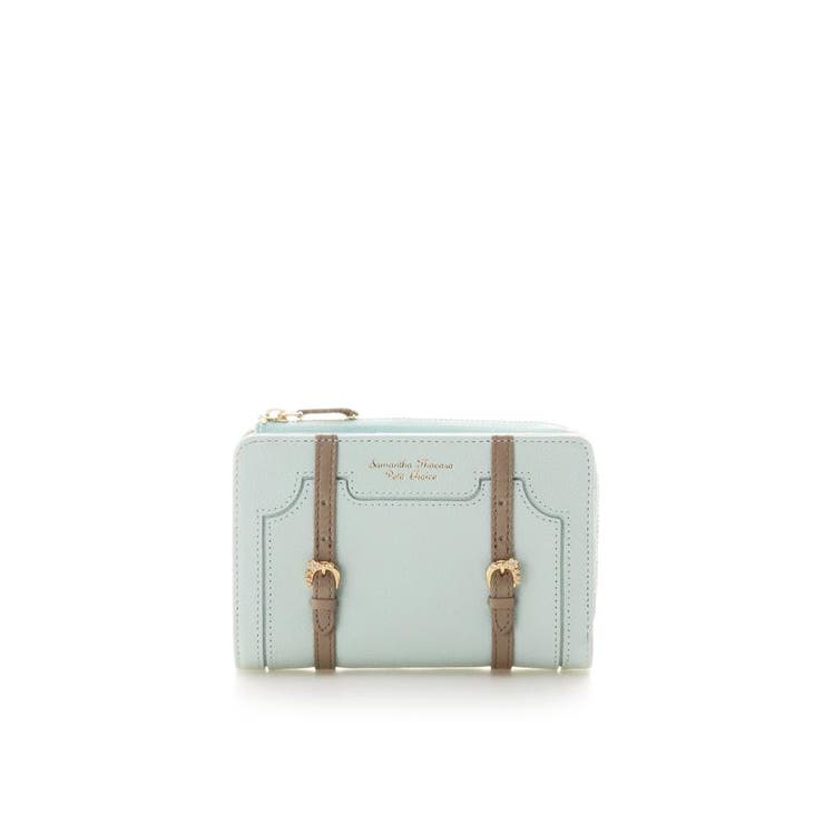 ミント | トロッターケースモチーフ 折財布 | Samantha Thavasa Petit Choice