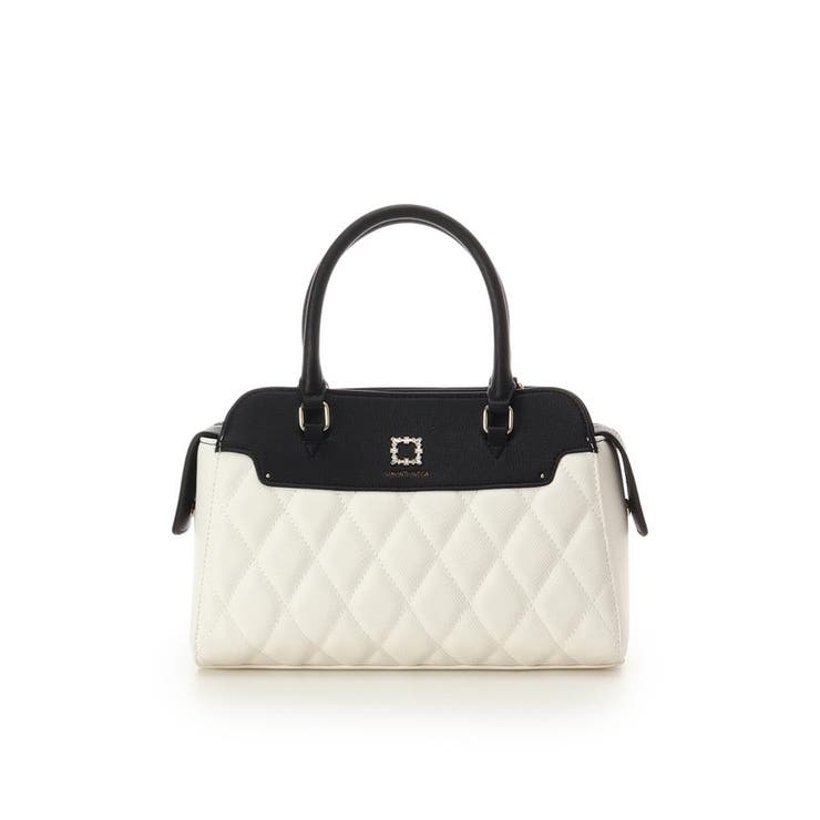 マルチカラー | スクエアビジューキルトハンドバッグ | SAMANTHAVEGA