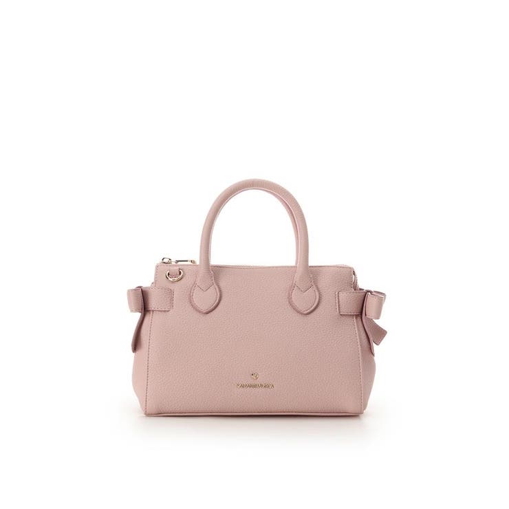 ピンク | スクエアリボンハンドバッグ | SAMANTHAVEGA