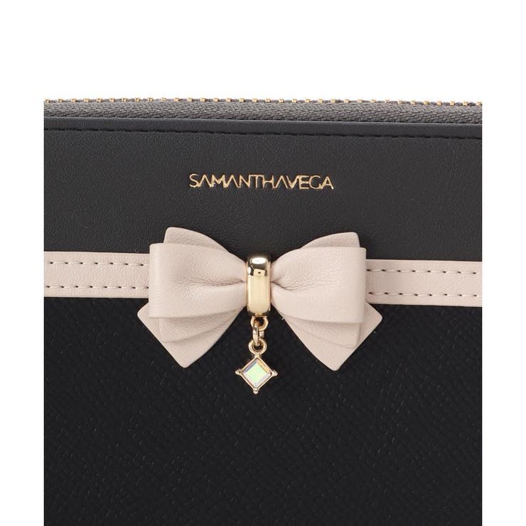 バイカラーアクセントリボン長財布 | SAMANTHAVEGA | 詳細画像5 