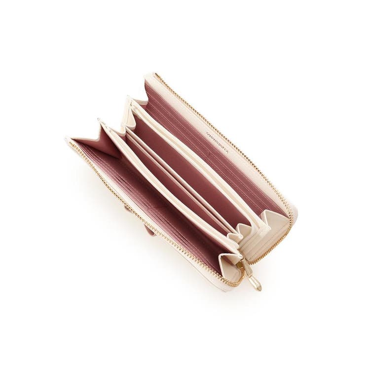 バイカラーアクセントリボン長財布 | SAMANTHAVEGA | 詳細画像10 