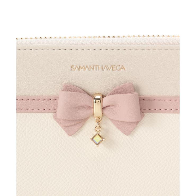 バイカラーアクセントリボン長財布 | SAMANTHAVEGA | 詳細画像11 