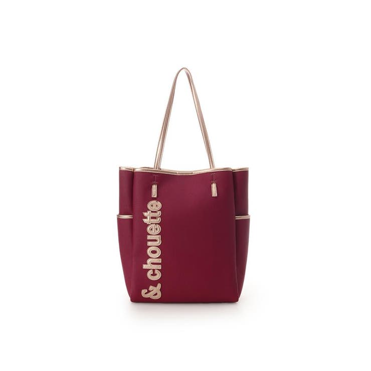 マゼンタ | キャンバス風バイカラートートバッグ | & chouette