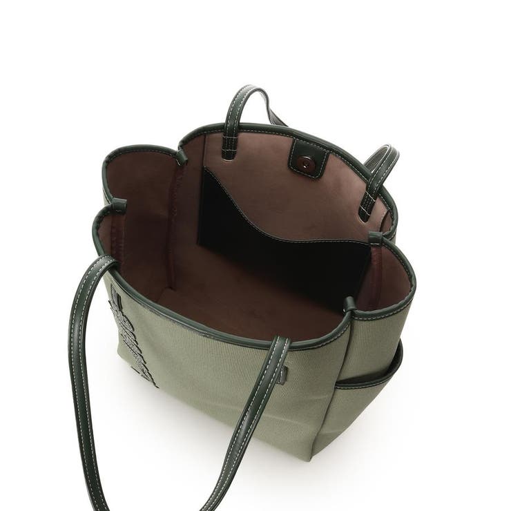 キャンバス風バイカラートートバッグ | & chouette | 詳細画像35 