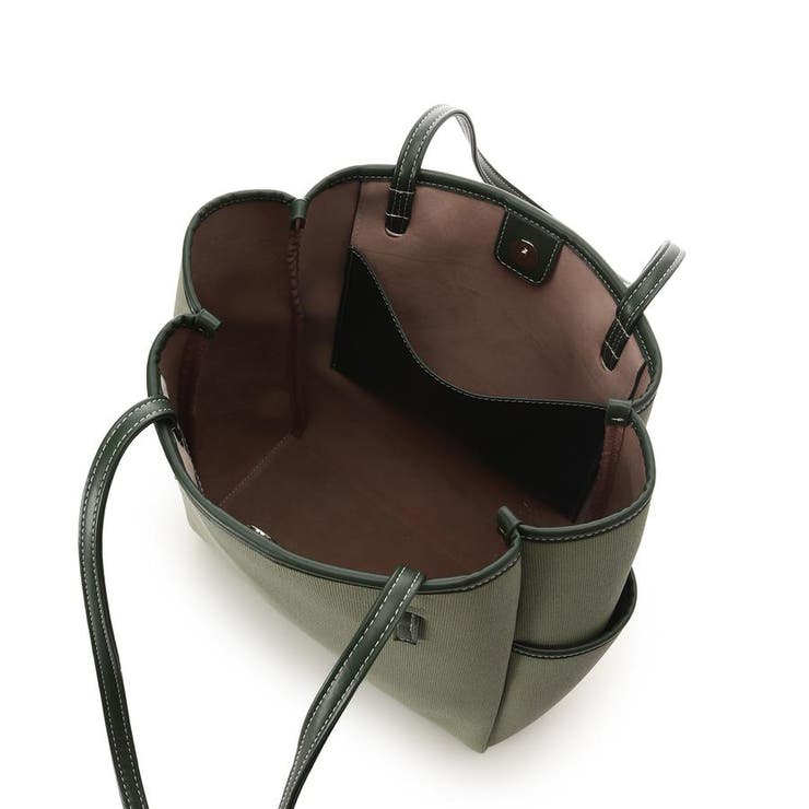 キャンバス風バイカラートートバッグ | & chouette | 詳細画像36 