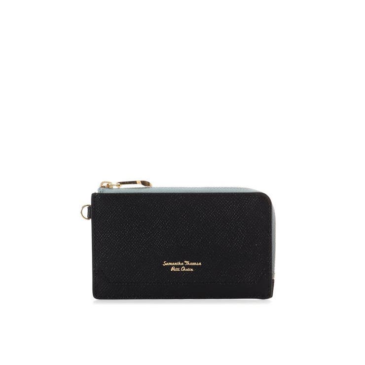 ブラック | インサイドバイカラー フラグメントケース | Samantha Thavasa Petit Choice