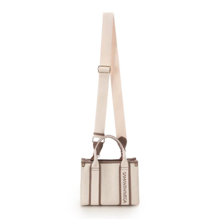 新色ロゴテープキャンバスショルダーバッグ（ミニ） | SAMANTHAVEGA | 詳細画像12 