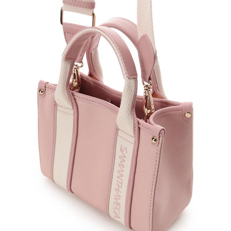 新色ロゴテープキャンバスショルダーバッグ（ミニ） | SAMANTHAVEGA | 詳細画像14 