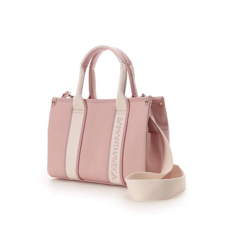 新色ロゴテープキャンバスハンドバッグ（小） | SAMANTHAVEGA | 詳細画像19 