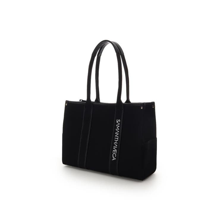 新色ロゴテープキャンバスA4トートバッグ | SAMANTHAVEGA | 詳細画像2 