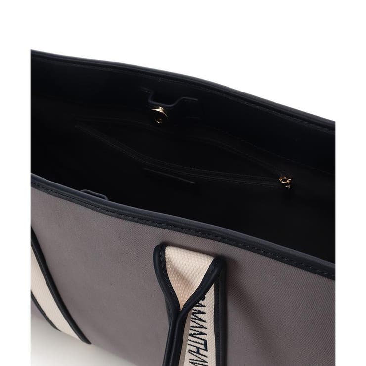 新色ロゴテープキャンバスA4トートバッグ | SAMANTHAVEGA | 詳細画像14 