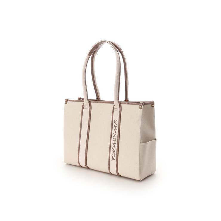 新色ロゴテープキャンバスA4トートバッグ | SAMANTHAVEGA | 詳細画像15 