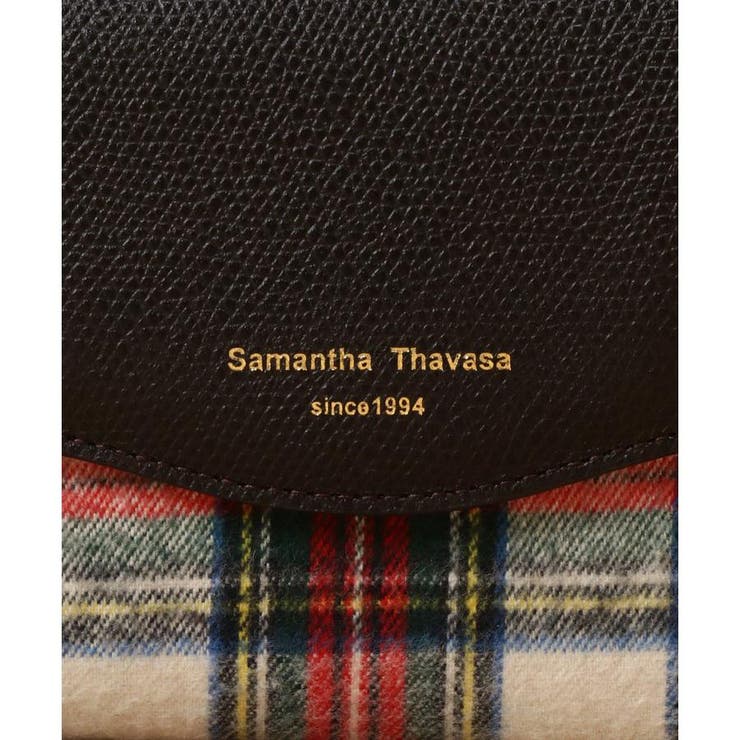 ☆チェック柄 折財布[品番：STJW0009154]｜Samantha Thavasa