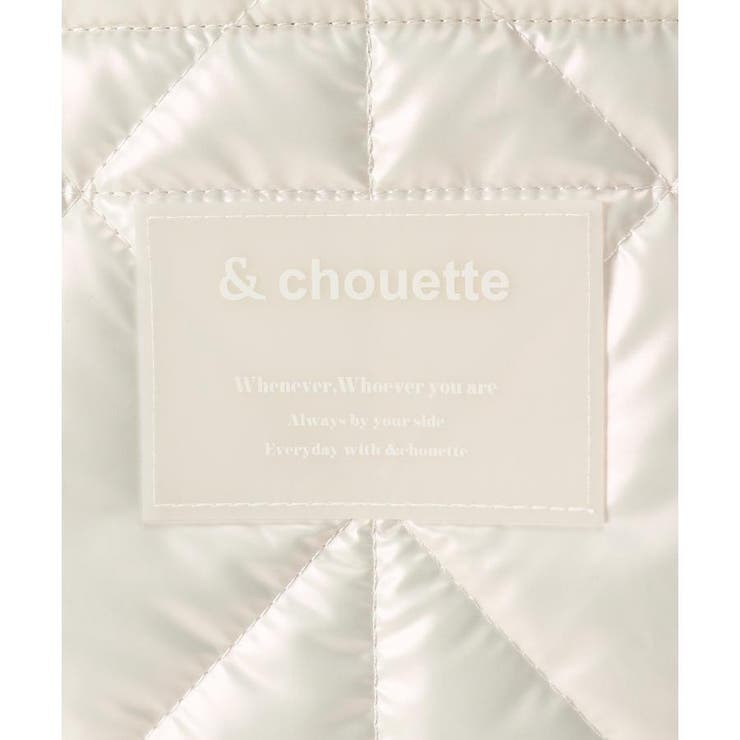 メタリックカラーキルティングトートバッグ | & chouette | 詳細画像12 