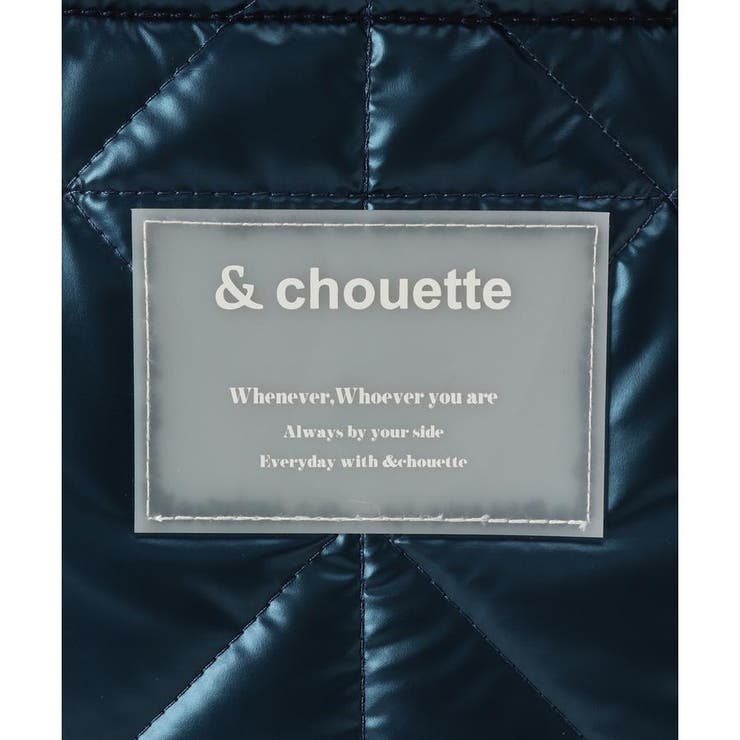 メタリックカラーキルティングトートバッグ | & chouette | 詳細画像25 