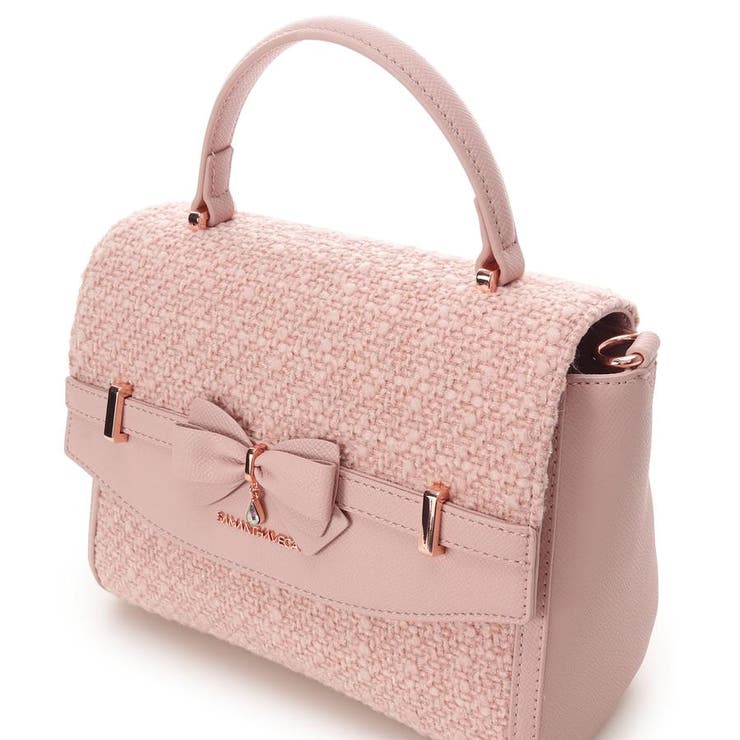 ラメツイードアクセントリボンショルダーバッグ | SAMANTHAVEGA | 詳細画像16 