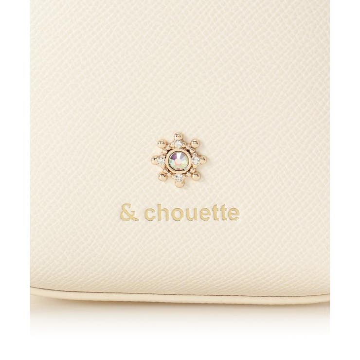 ≪推し事バッグ≫クリアポケット付きビジューショルダーバッグ | & chouette | 詳細画像13 