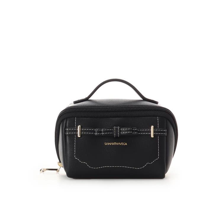 ブラック | バレッタリボンポーチ | SAMANTHAVEGA