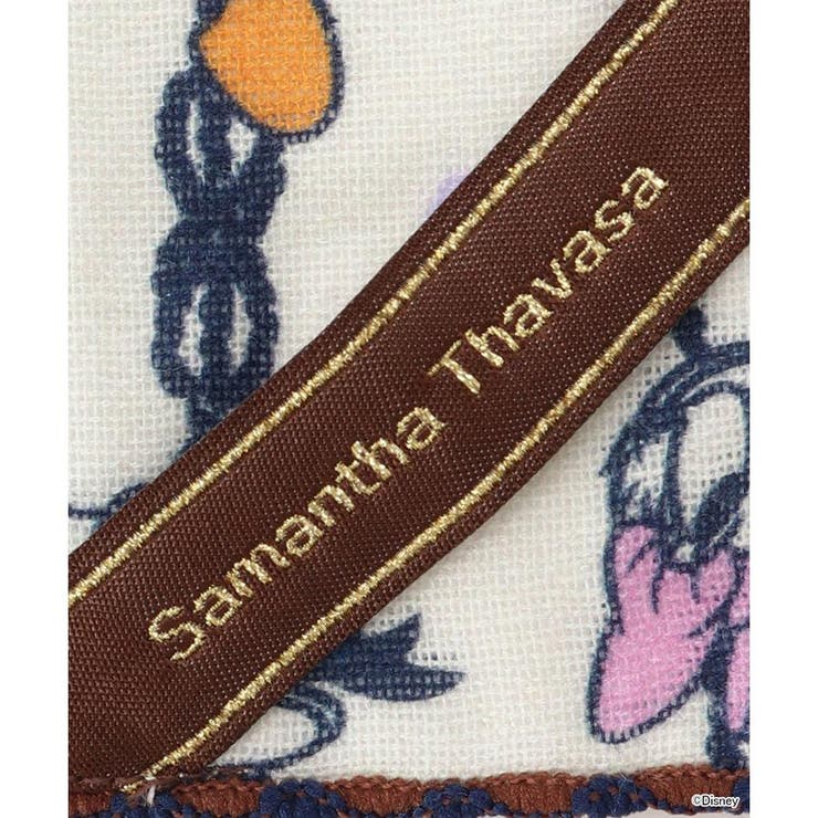 「ドナルドダック」＆「デイジーダック」 コレクション ハンカチ | Samantha Thavasa | 詳細画像1 