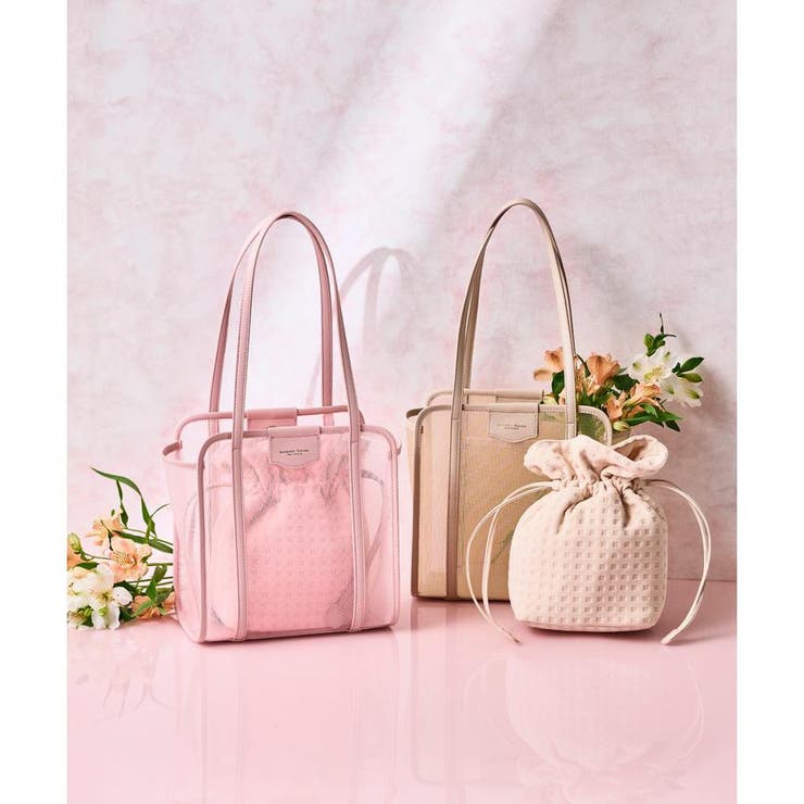 チュールトートバッグ | Samantha Thavasa Petit Choice | 詳細画像15 